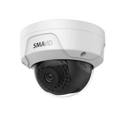 SMAVID SMA-IPD-700225 4MP IP-Kamera mit festem 2,8mm Objektiv 3D-DNR, 1/2,8 CMOS, D-WDR, IR bis 30m, PoE, IP67, IK10